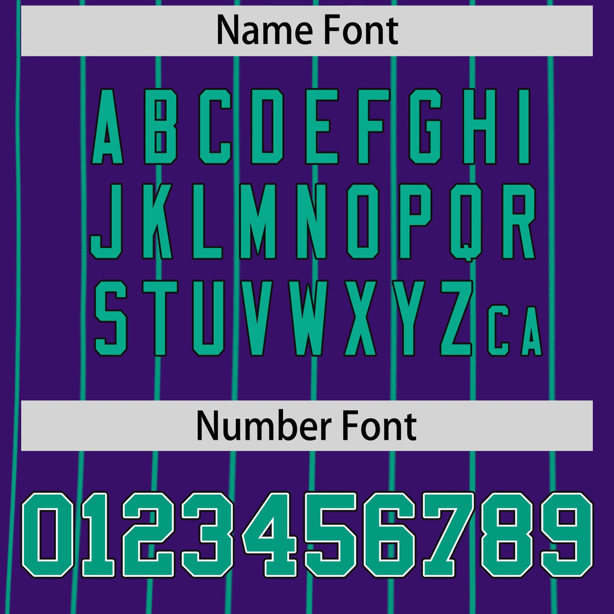 Custom Purple White Green Reversible Stripe Fashion Baseball Jersey| KXKSHOP