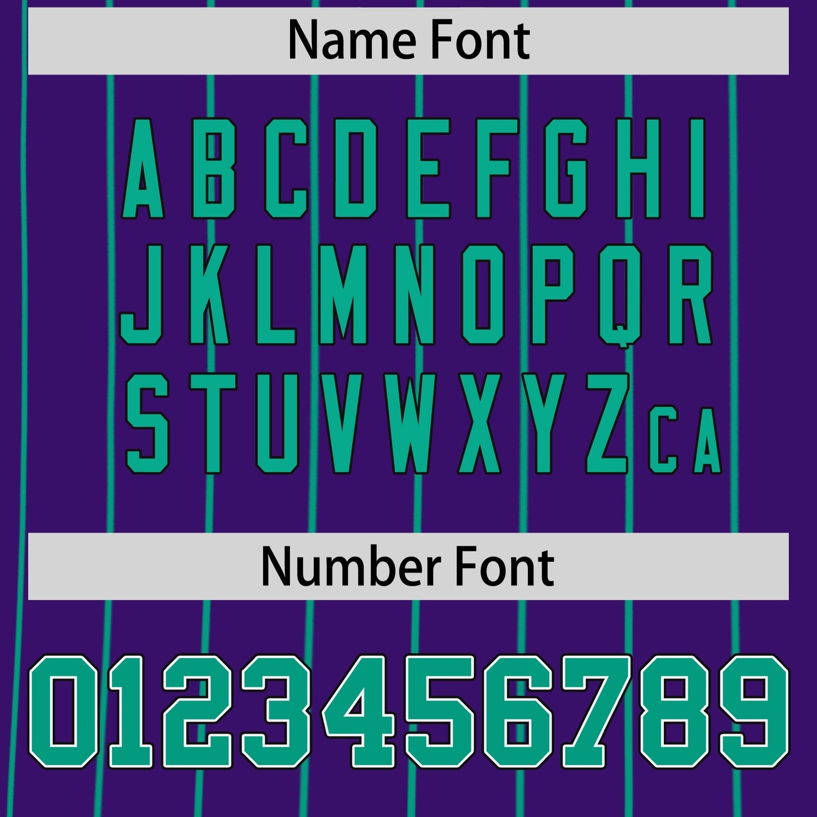 Custom Purple White Green Reversible Stripe Fashion Baseball Jersey| KXKSHOP