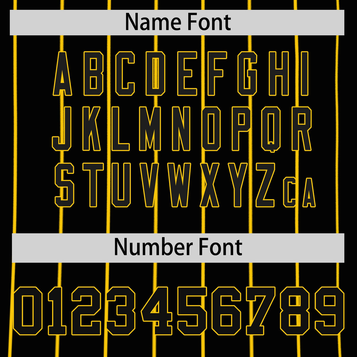 Custom Black Gold Reversible Stripe Fashion Baseball Jersey| KXKSHOP