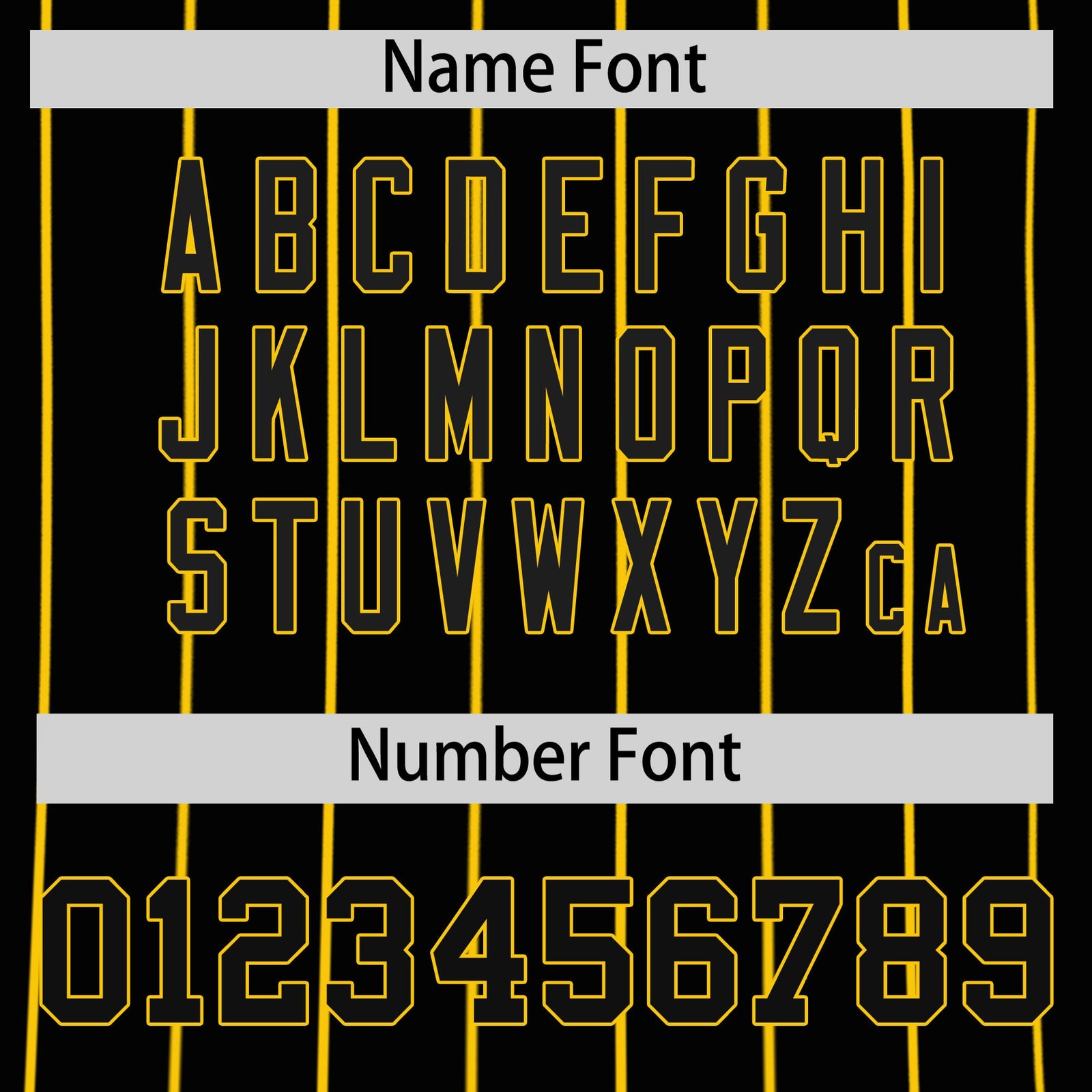 Custom Black Gold Reversible Stripe Fashion Baseball Jersey| KXKSHOP
