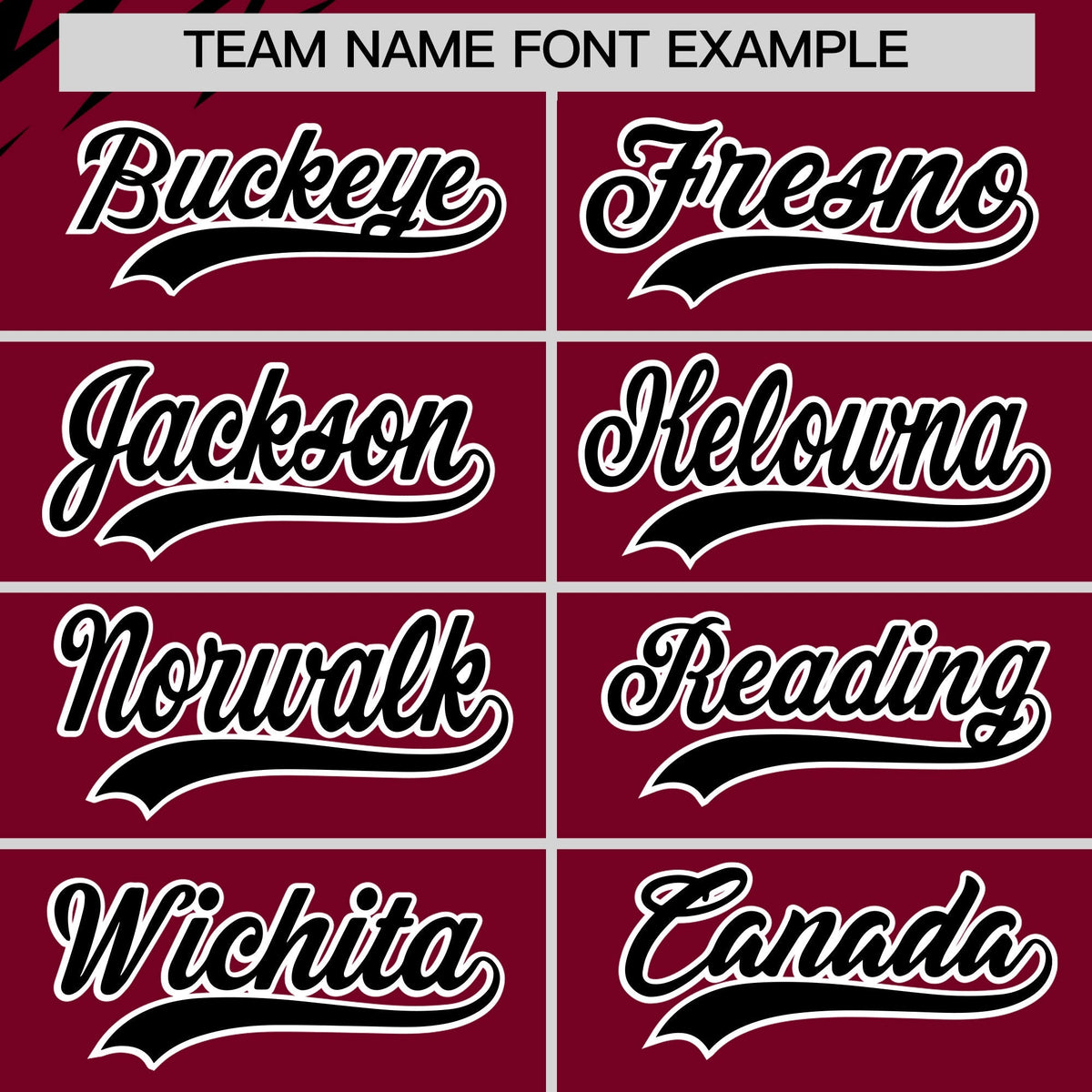 Custom Crimson Black Burgundy short sleeves Reversible Lightning Pattern Graffiti Graffiti Pattern Moisture-Wicking Baseball Jersey| KXKSHOP