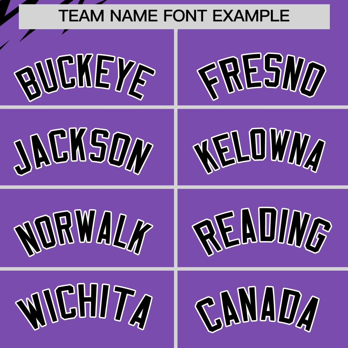 Custom Purple Black White short sleeves Reversible Lightning Pattern Graffiti Graffiti Pattern Lightweight Baseball Jersey| KXKSHOP