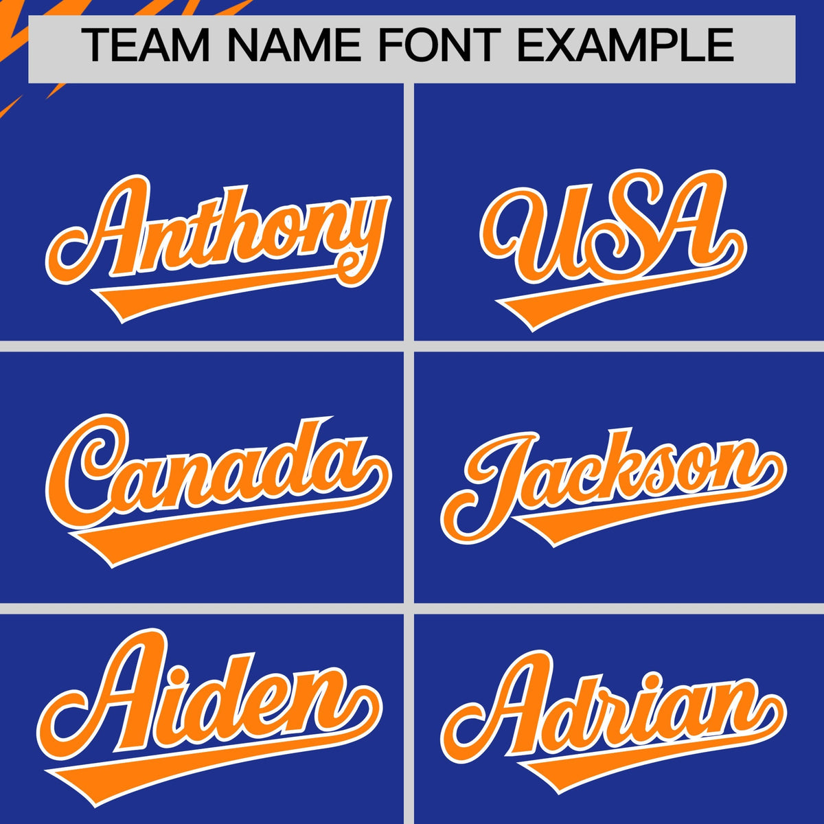 Custom Royal Blue Orange Royal short sleeves Reversible Lightning Pattern Graffiti Graffiti Pattern Lightweight Baseball Jersey| KXKSHOP