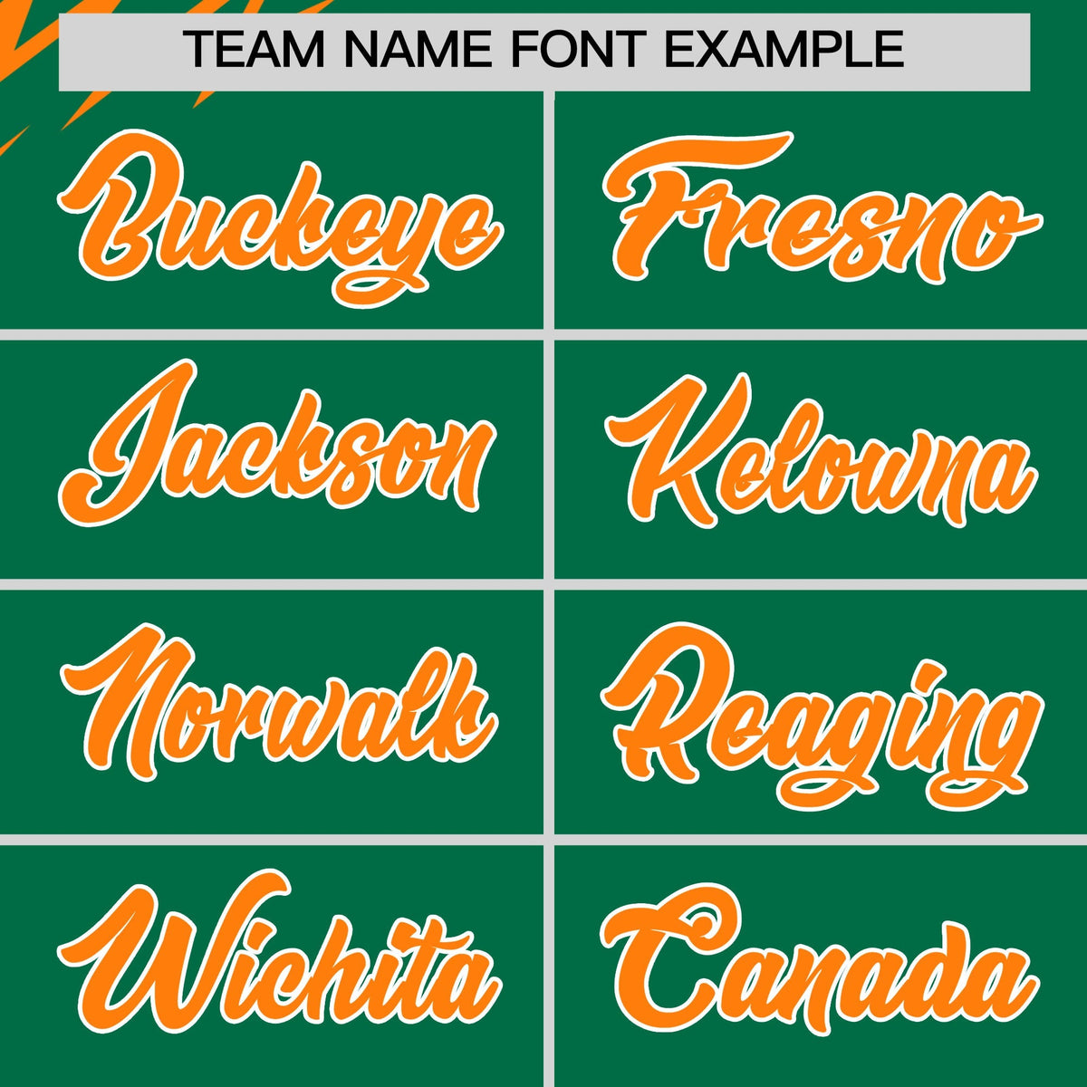 Custom Kelly Green Orange Dark Green short sleeves Reversible Lightning Pattern Graffiti Graffiti Pattern Breathable Baseball Jersey| KXKSHOP