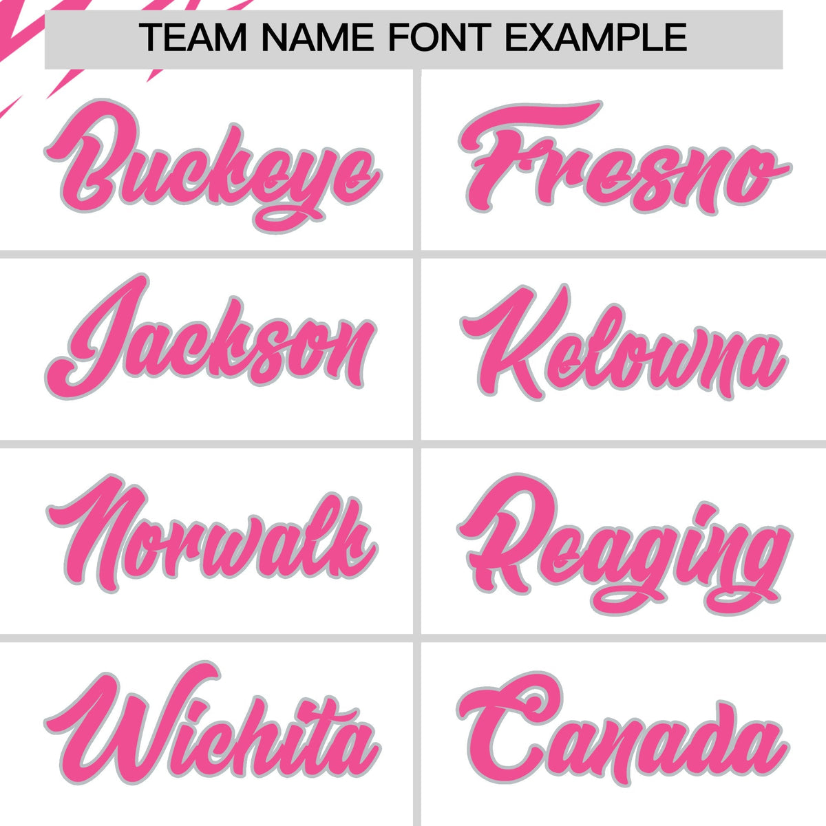 Custom White Pink Silver short sleeves Reversible Lightning Pattern Graffiti Graffiti Pattern Moisture-Wicking Baseball Jersey| KXKSHOP