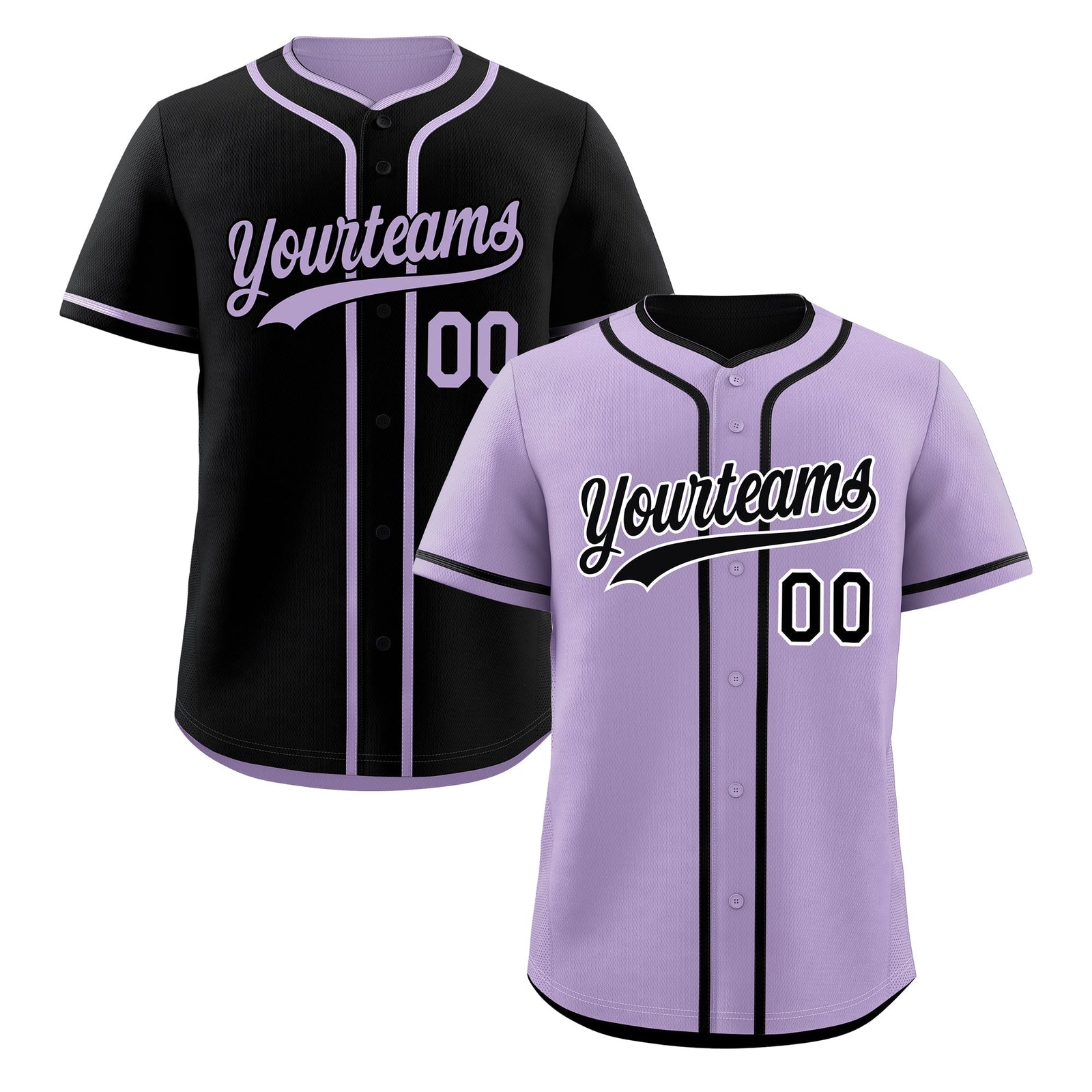 Custom Black Reversible Classic Style Lightweight Baseball Jersey| KXKSHOP
