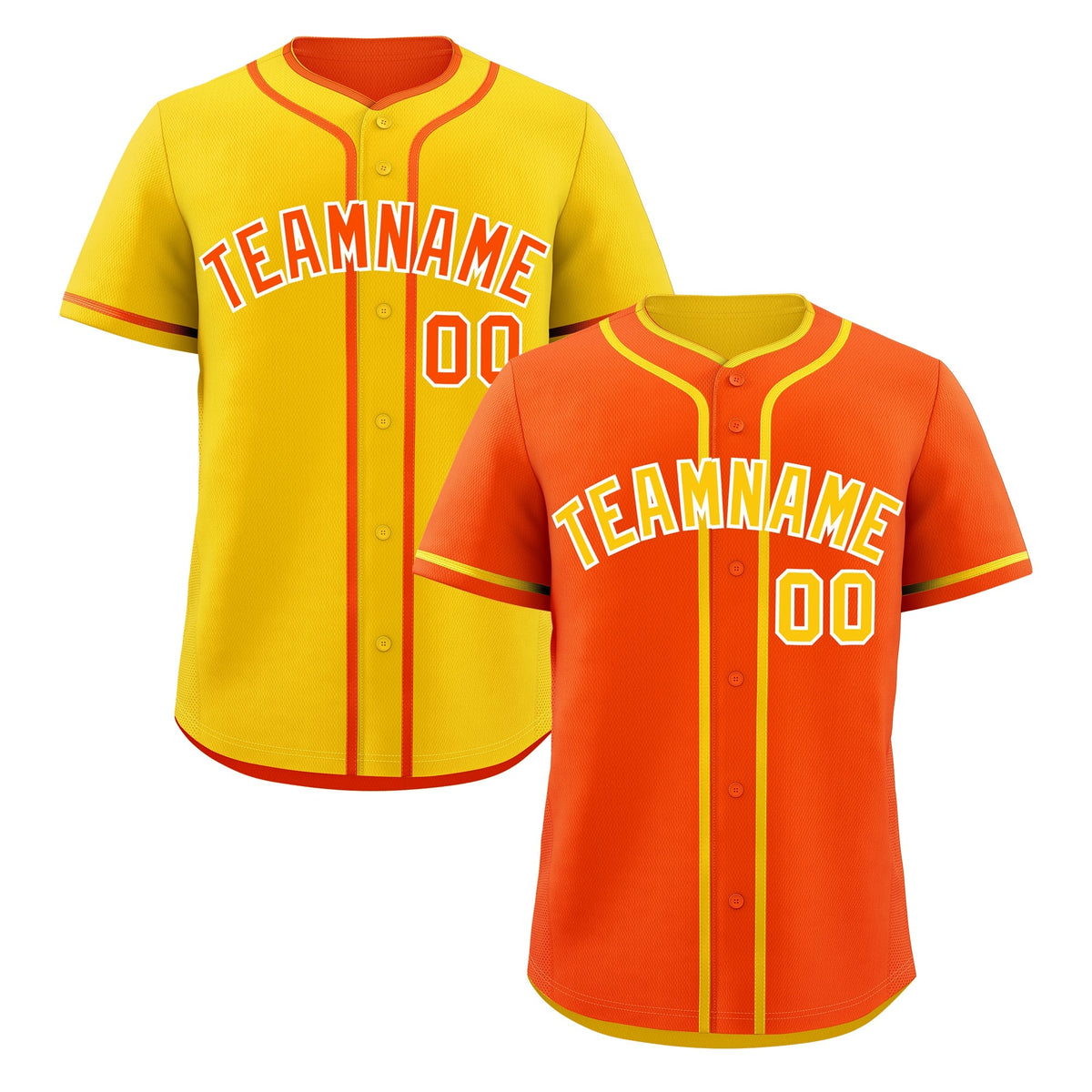 Custom Gold White Reversible Classic Style Moisture-Wicking Baseball Jersey| KXKSHOP