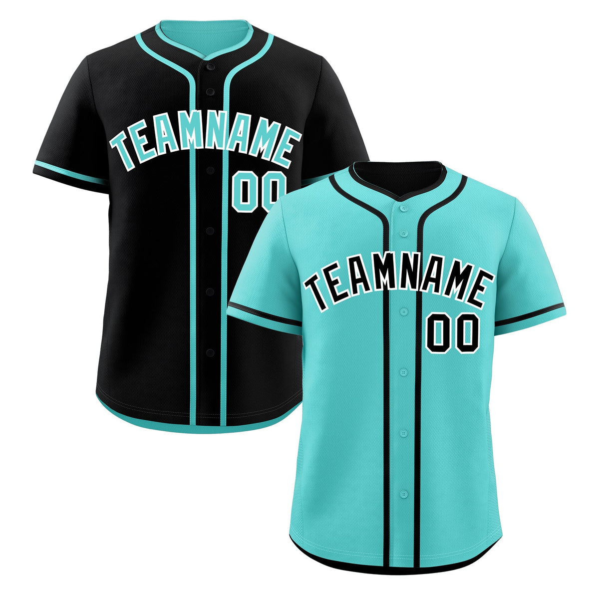 Custom Black White Reversible Classic Style Lightweight Baseball Jersey| KXKSHOP