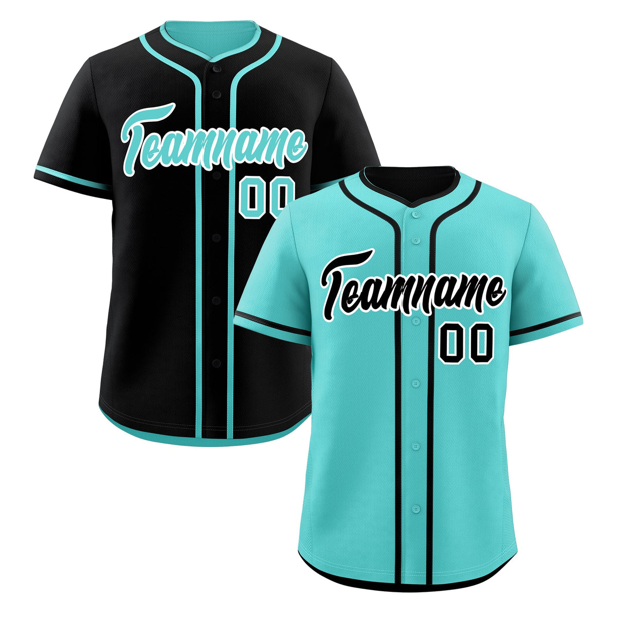 Custom Black White Reversible Classic Style Lightweight Baseball Jersey| KXKSHOP