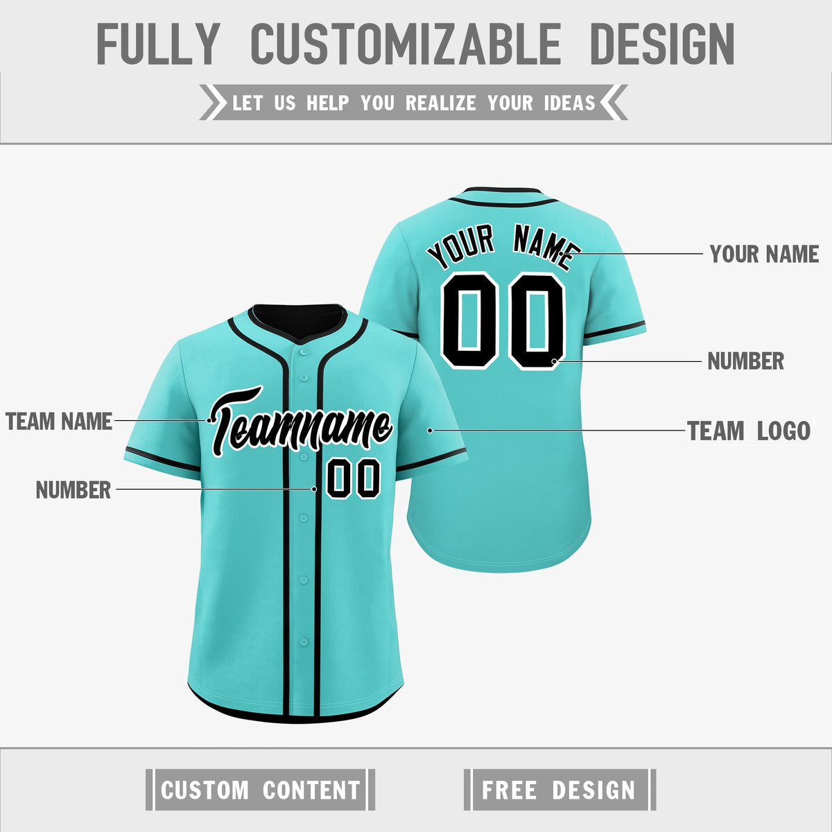 Custom Black White Reversible Classic Style Lightweight Baseball Jersey| KXKSHOP