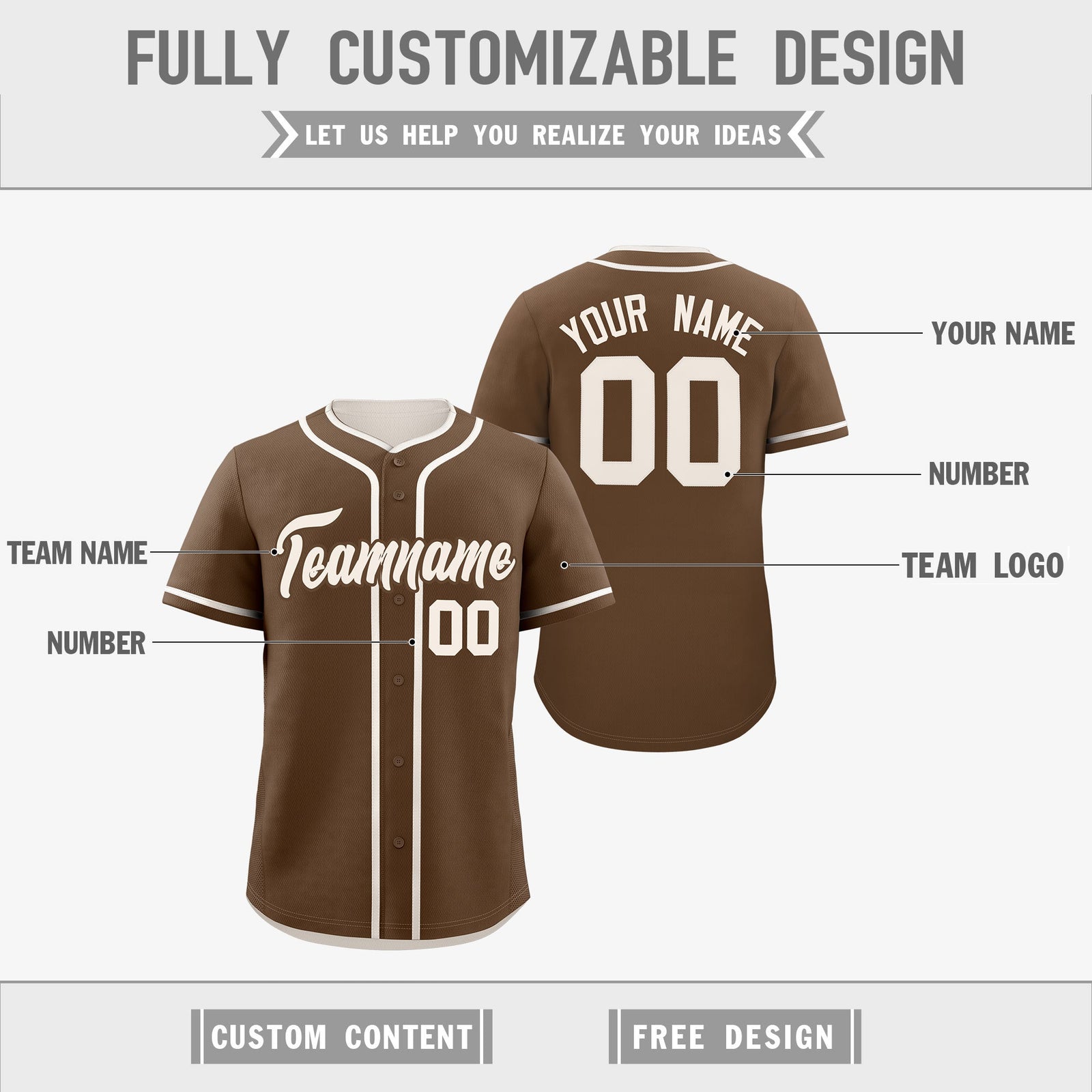 Custom Cream Reversible Classic Style Lightweight Baseball Jersey| KXKSHOP