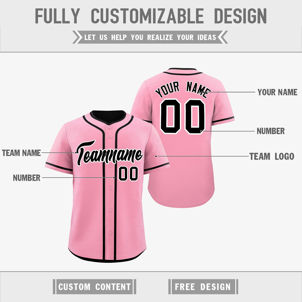 Custom Black White Reversible Classic Style Lightweight Baseball Jersey| KXKSHOP