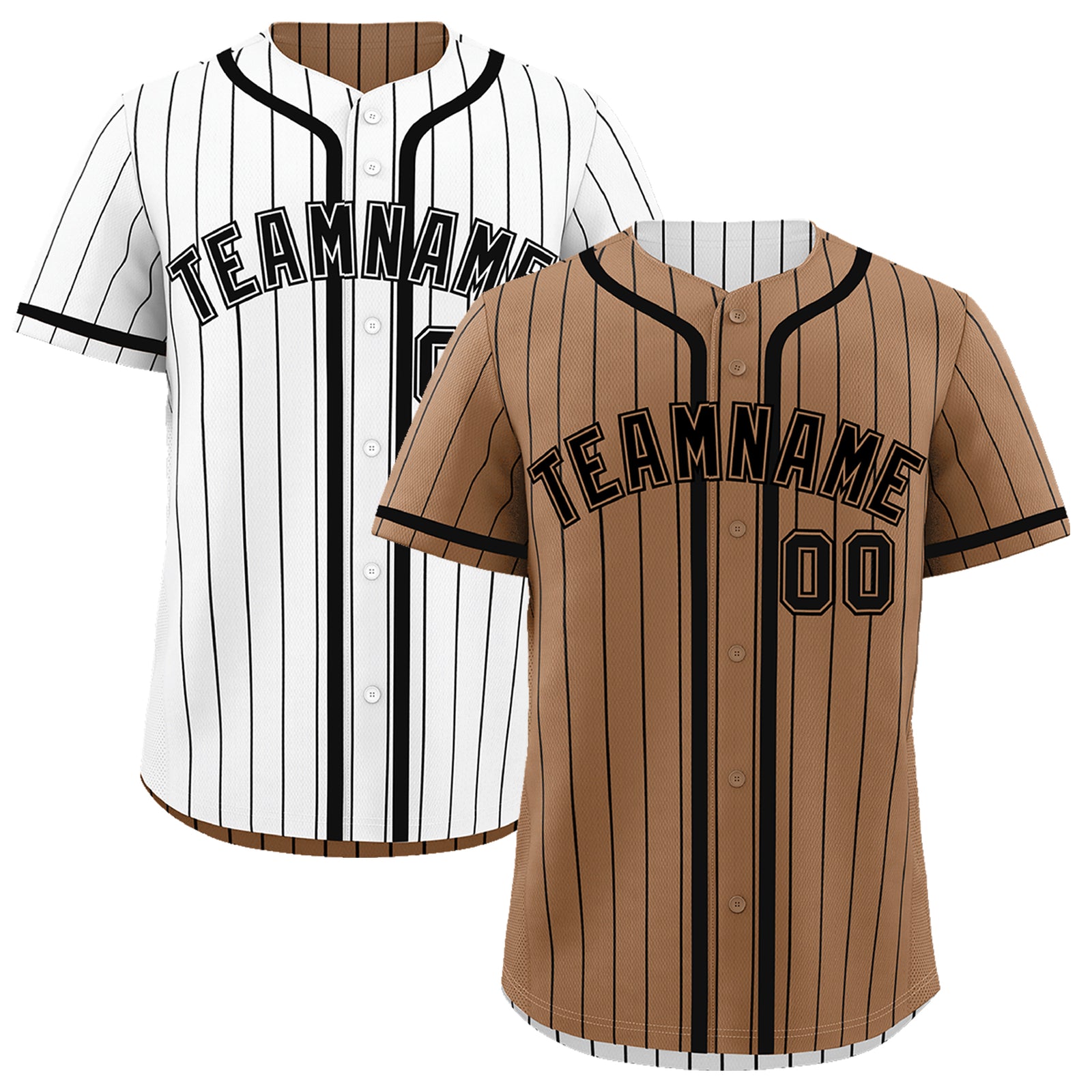 Custom White Black Reversible Gradient Fashion Lightweight Baseball Jersey| KXKSHOP