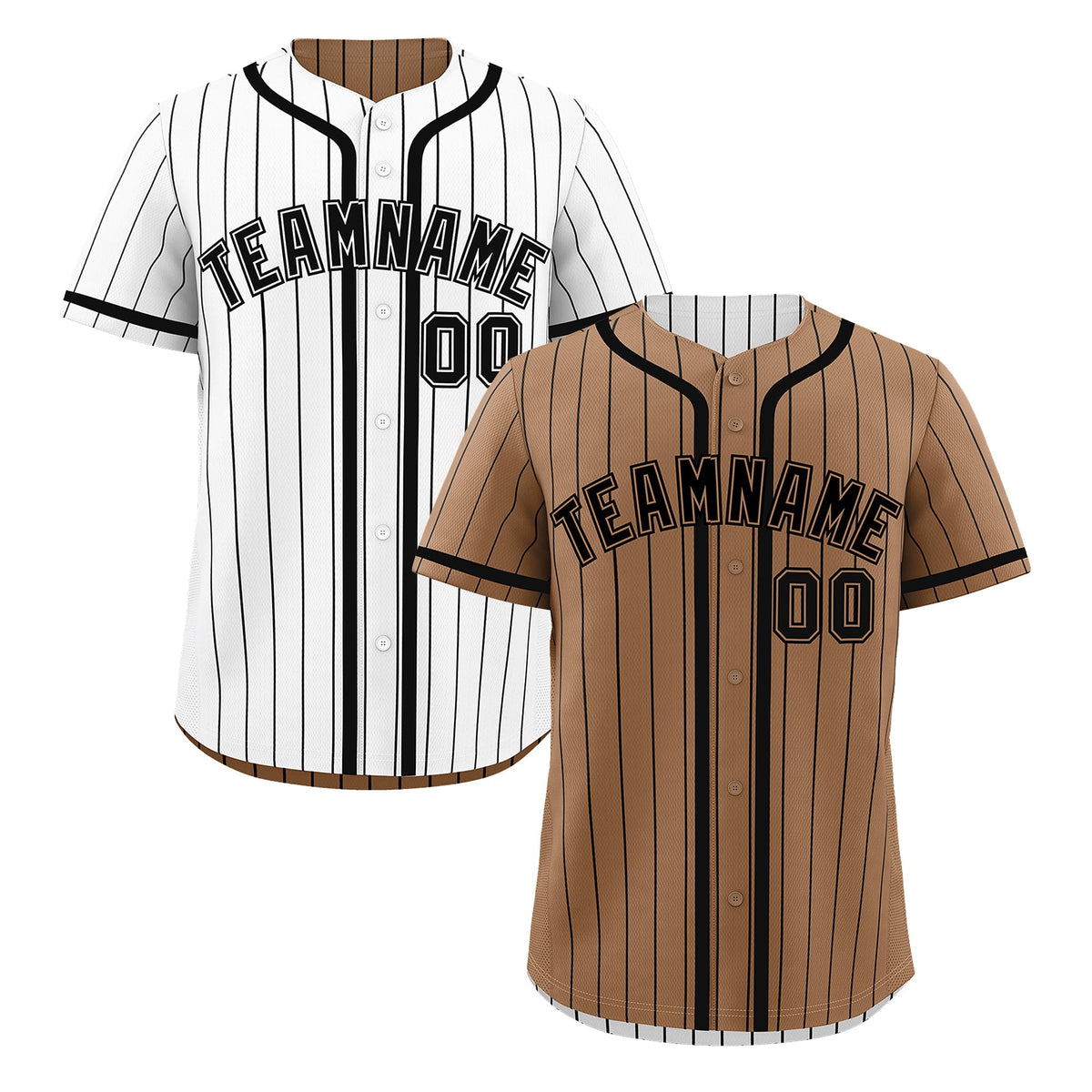 Custom White Black Reversible Gradient Fashion Lightweight Baseball Jersey| KXKSHOP