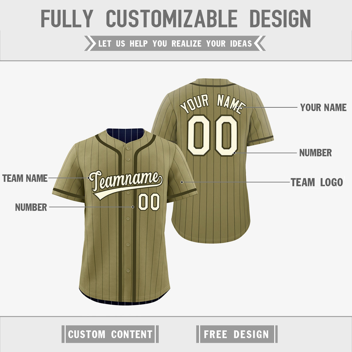 Custom Navy Olive Reversible Gradient Fashion Lightweight Baseball Jersey| KXKSHOP