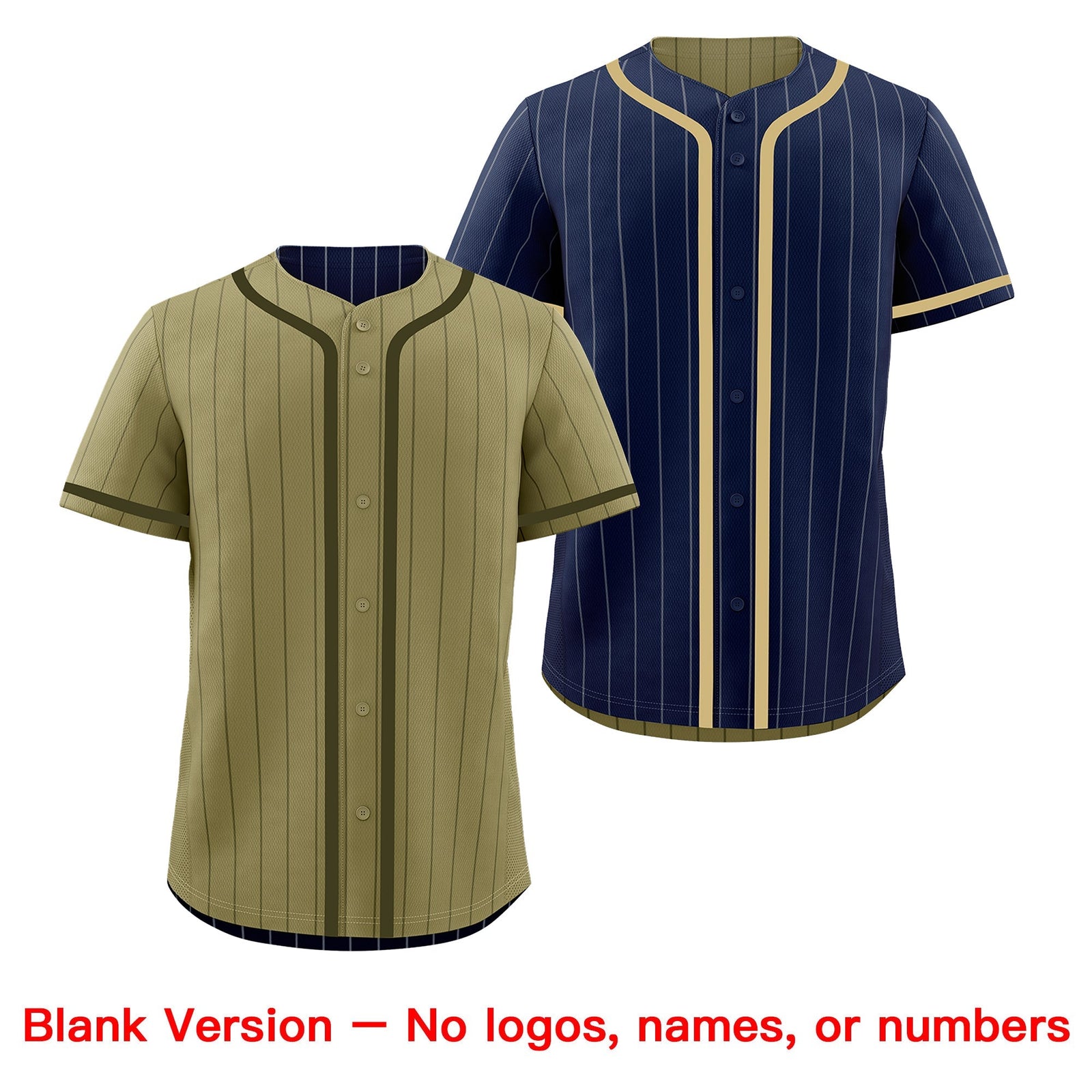 Custom Navy Olive Reversible Gradient Fashion Lightweight Baseball Jersey| KXKSHOP