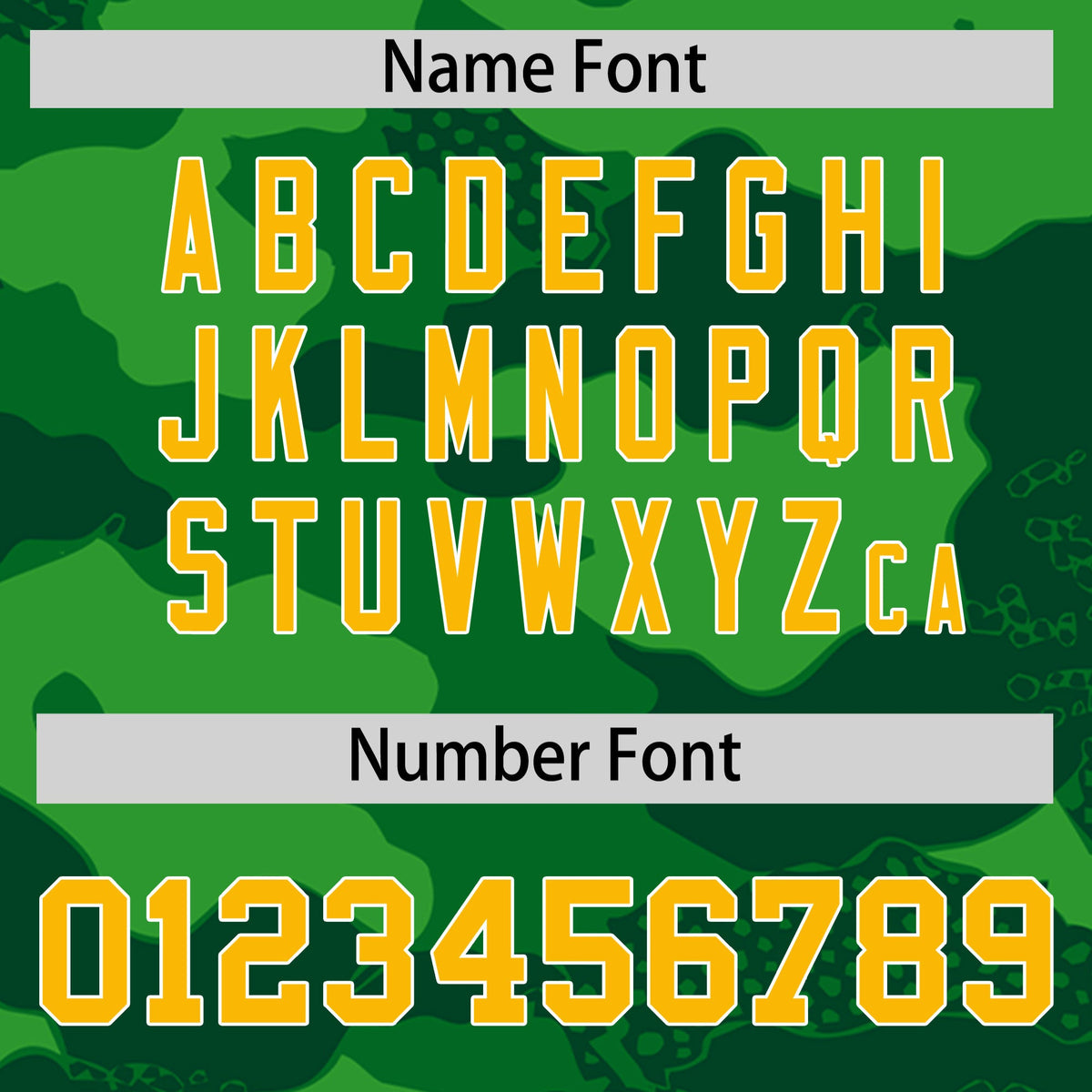Custom Kelly Green Light Green Yellow Reversible Camo Stretch Fabric Baseball Jersey| KXKSHOP