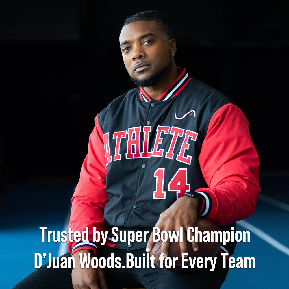 Custom Black Red-White Raglan Sleeves Varsity Full-Snap Letterman Jacket