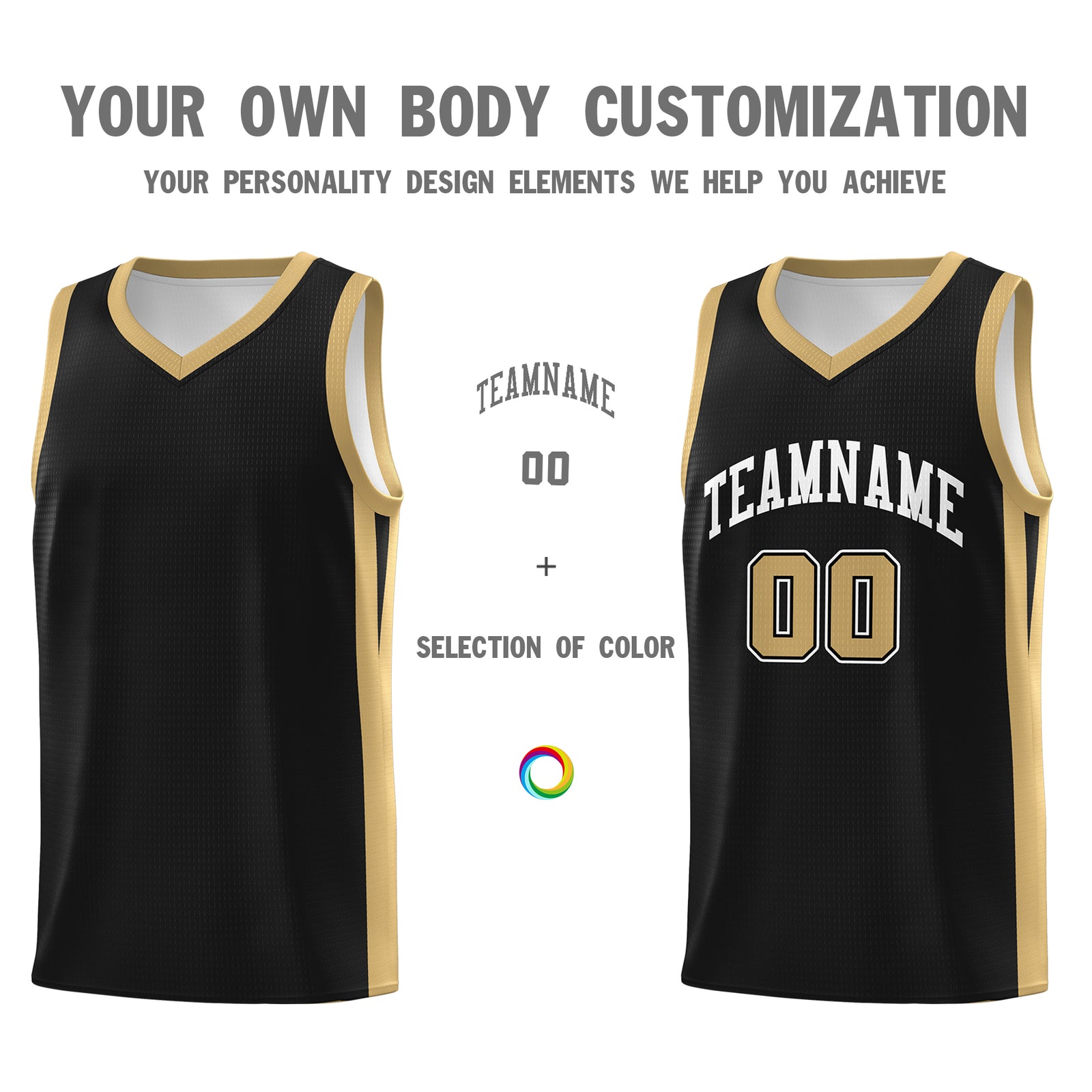 Custom Black White Classic Tops Mesh Sport Basketball Jersey