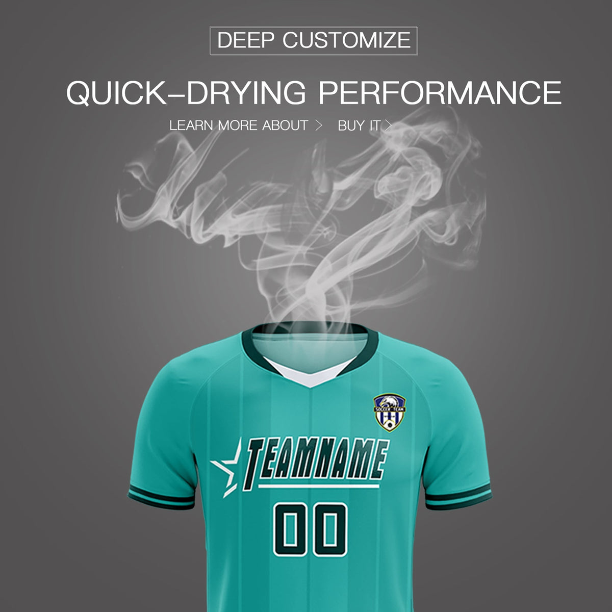 Custom Bright Green Classic Striped Personalized Soccer Tops/Sets Jersey