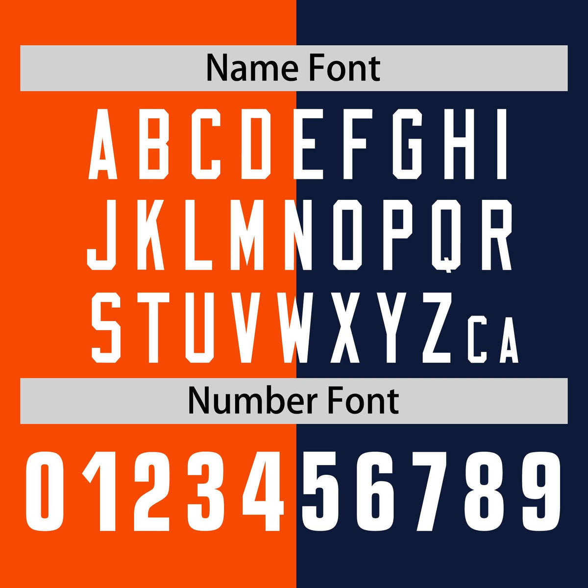 Custom Orange Navy Neck Split Design Long Sleeve Performance T-Shirt