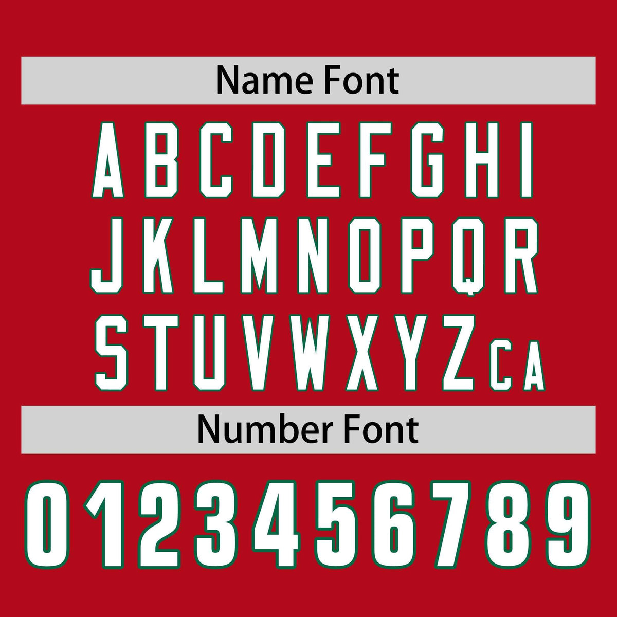 Custom Red Kelly Green Crew Neck Split Design Long Sleeve Performance T-Shirt