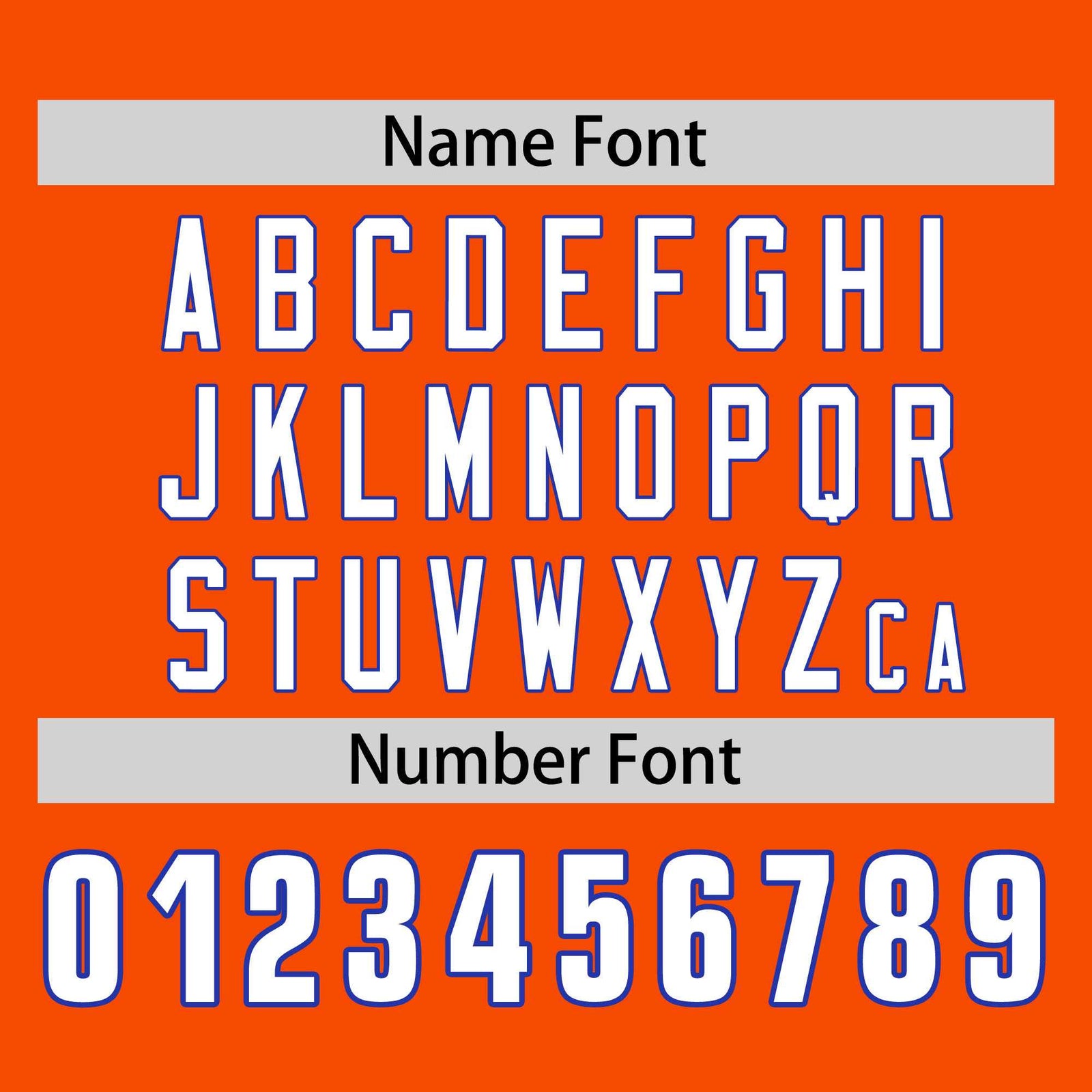 Custom Orange Royal Crew Neck Split Design Long Sleeve Performance T-Shirt