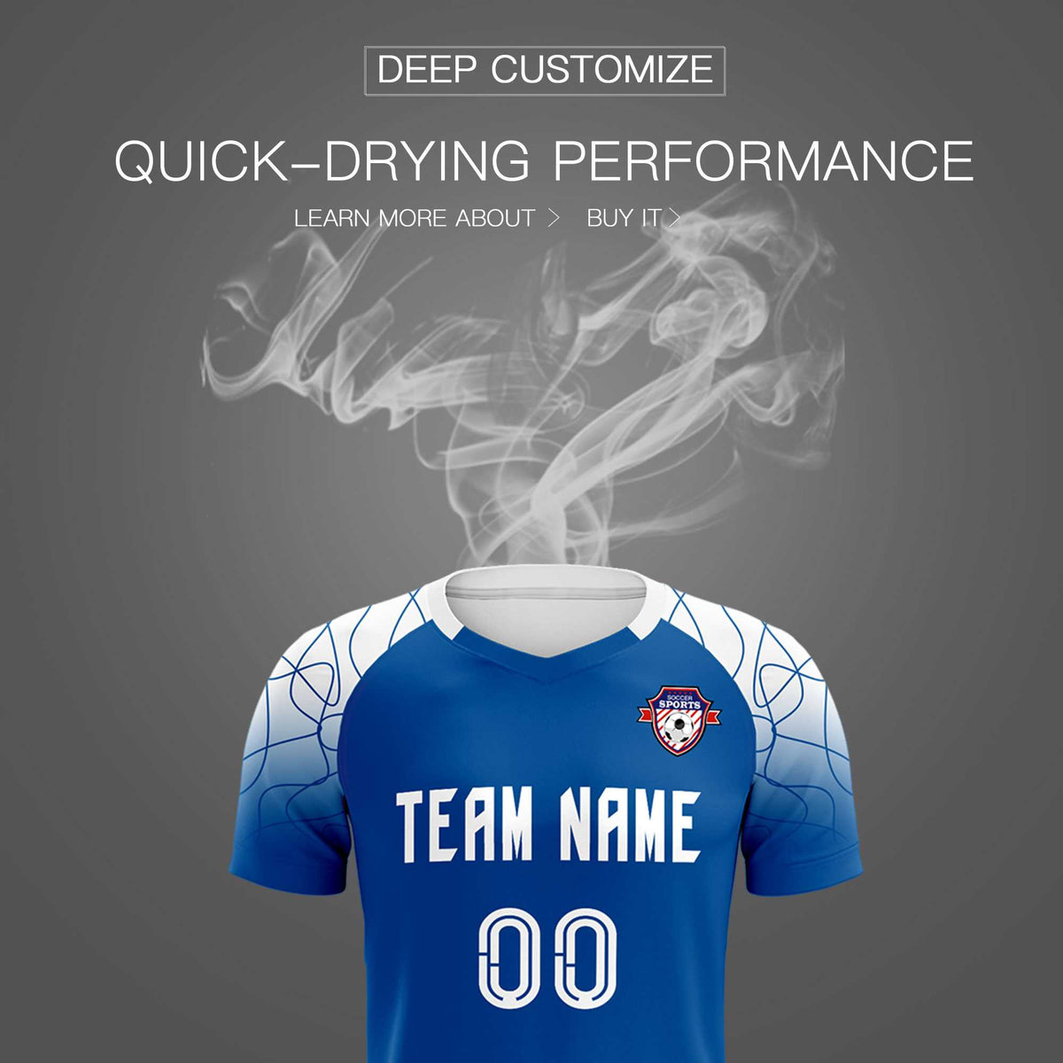 Custom Navy Classic Soccer Training Sets Jersey For Adults/Kids