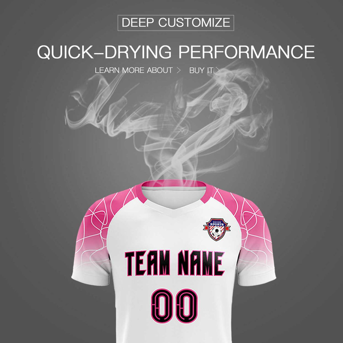 Custom White Classic Soccer Training Sets Jersey For Adults/Kids