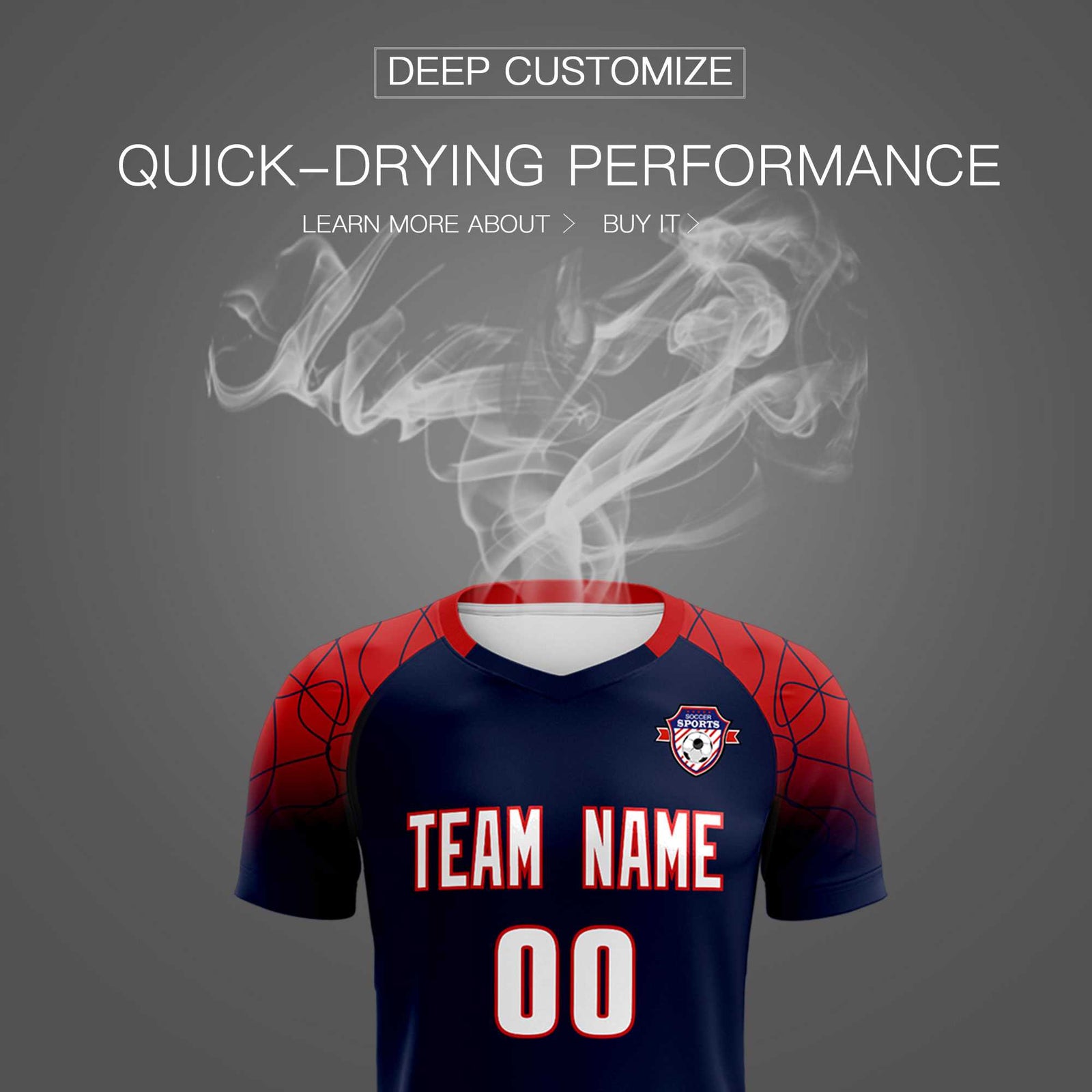 Custom Navy Classic Soccer Training Sets Jersey For Adults/Kids