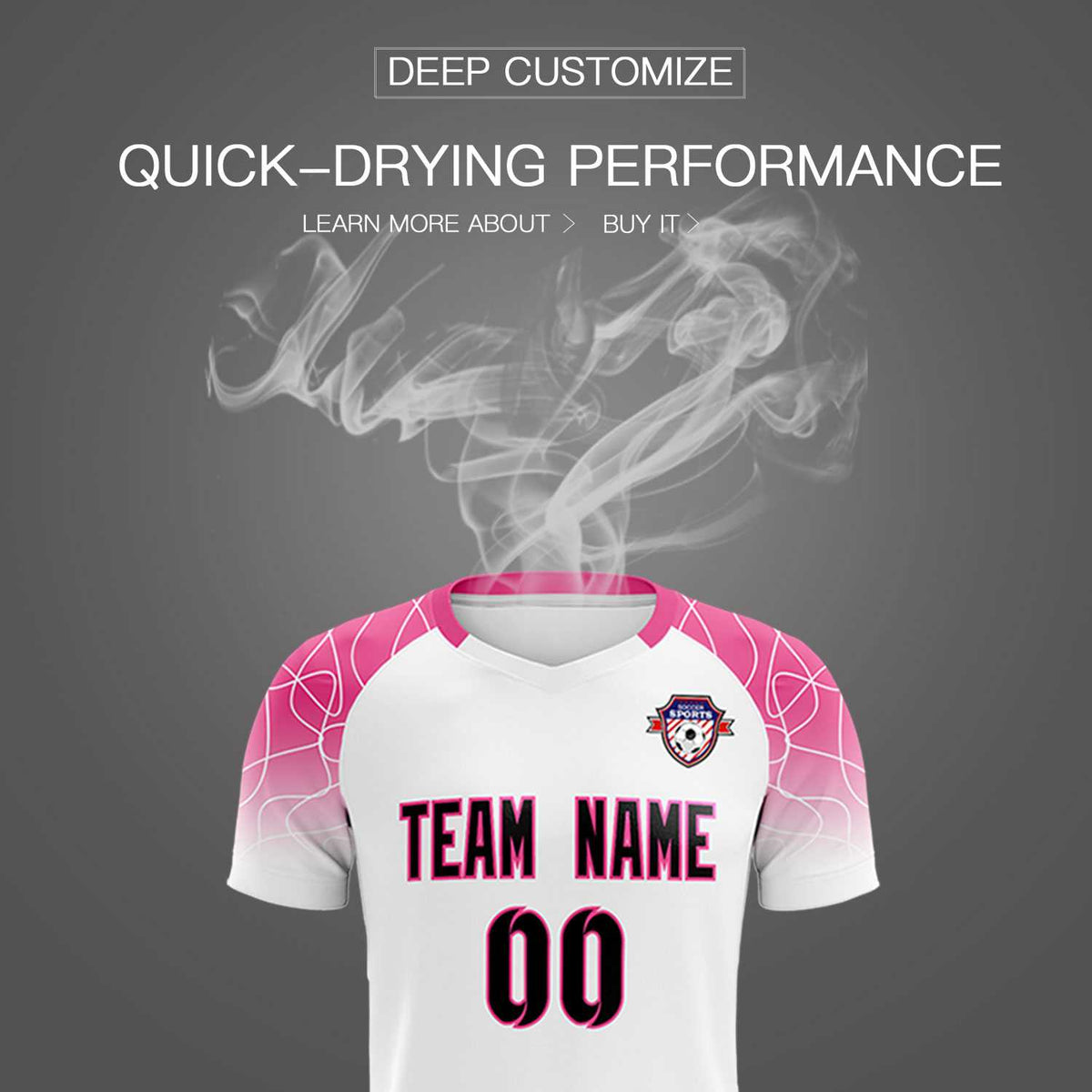 Custom White Classic Soccer Training Sets Jersey For Adults/Kids