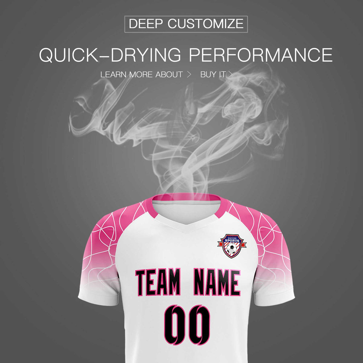 Custom White Classic Soccer Training Sets Jersey For Adults/Kids