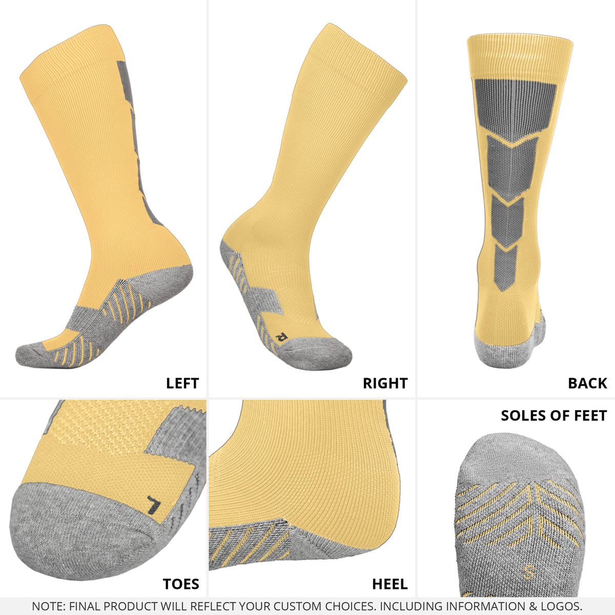 Classic Youth &amp; Adult Unisex Soccer Socks – Multiple Colors