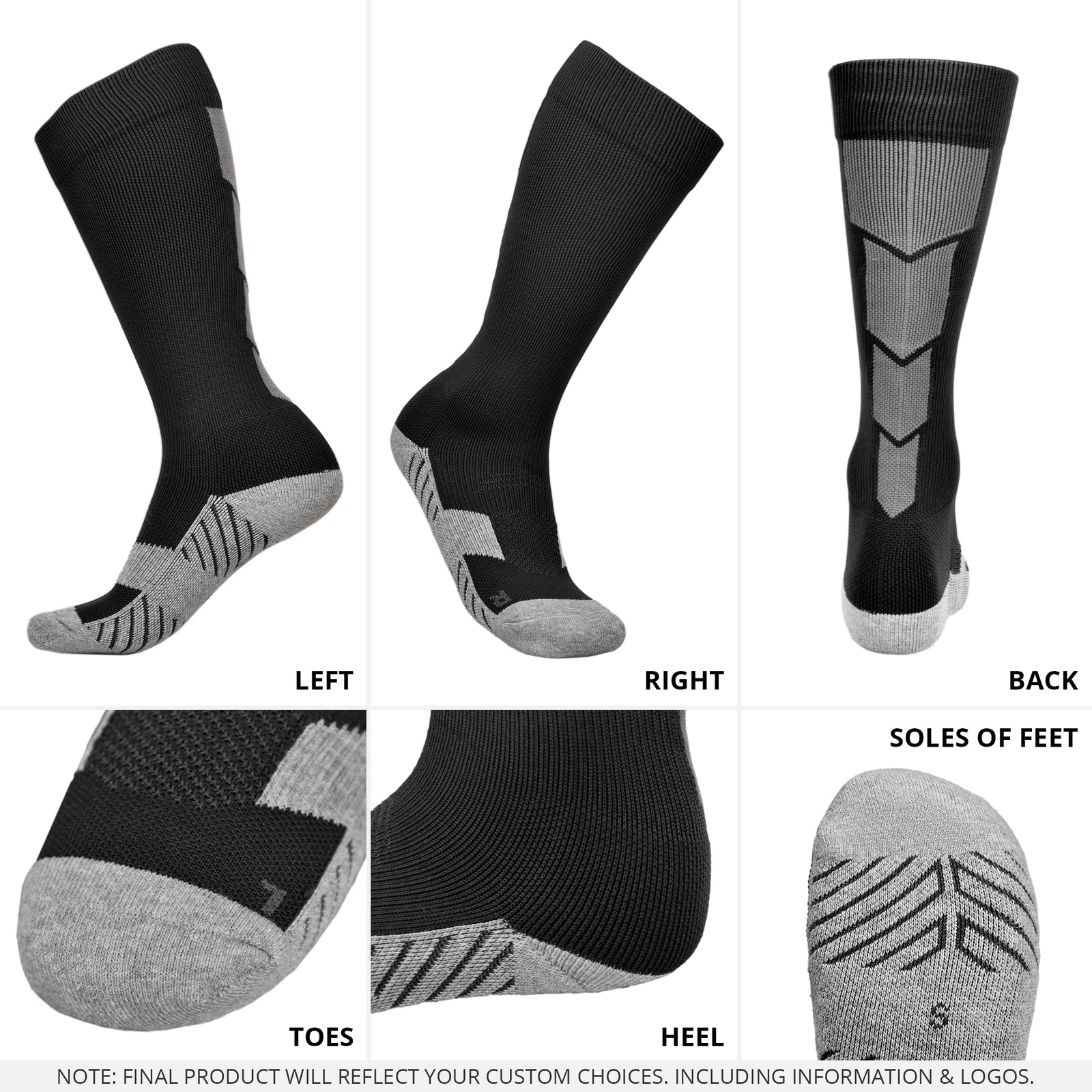 Classic Youth & Adult Unisex Soccer Socks – Multiple Colors
