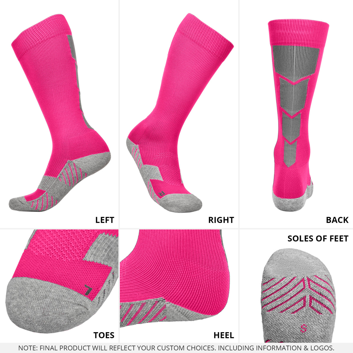 Classic Youth &amp; Adult Unisex Soccer Socks – Multiple Colors