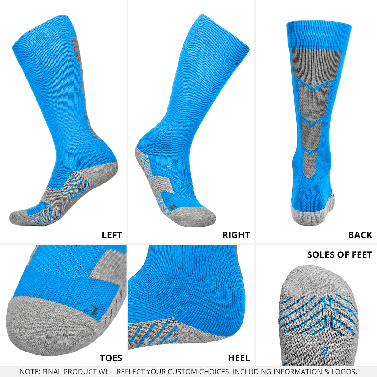 Classic Youth &amp; Adult Unisex Soccer Socks – Multiple Colors
