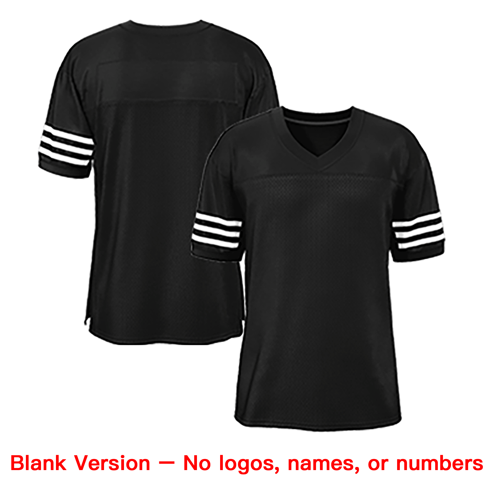 Custom Black White-Gray Classic Style Mesh Authentic Football Jersey