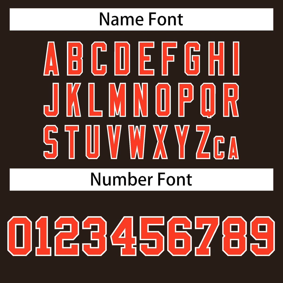 Custom Brown Orange-White Personalized Classic Mesh Authentic Football Jersey