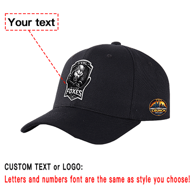 VVHL S11 Season × Silver Fox3D Puff Embroidery Flat Embroidery Baseball Cap
