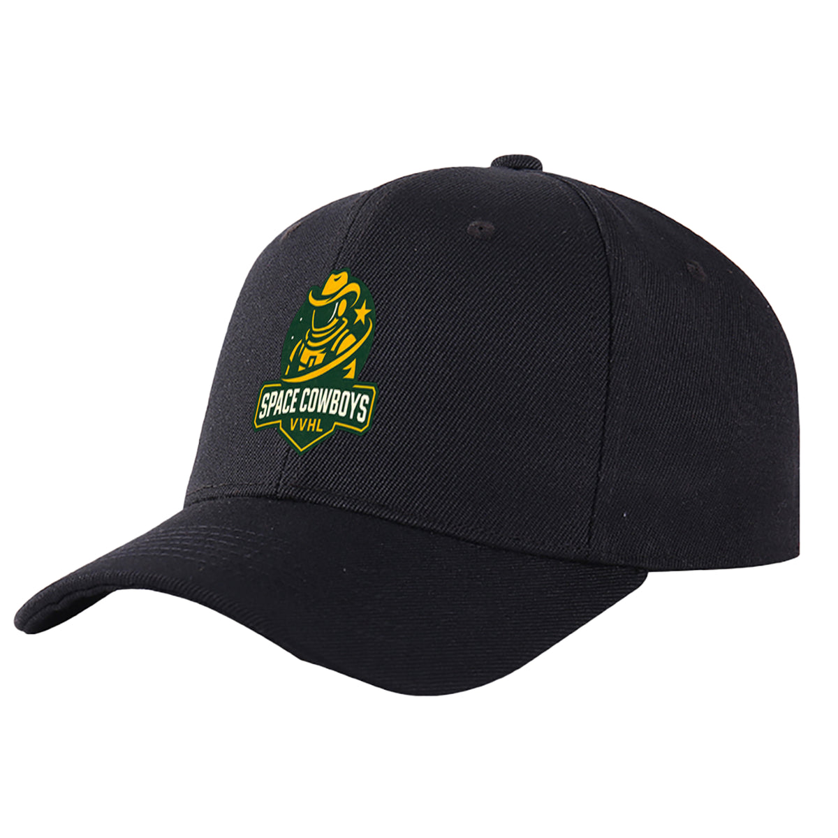 VVHL Black S9-Space-Cowboys 3D Puff Embroidery Flat Embroidery Baseball Cap