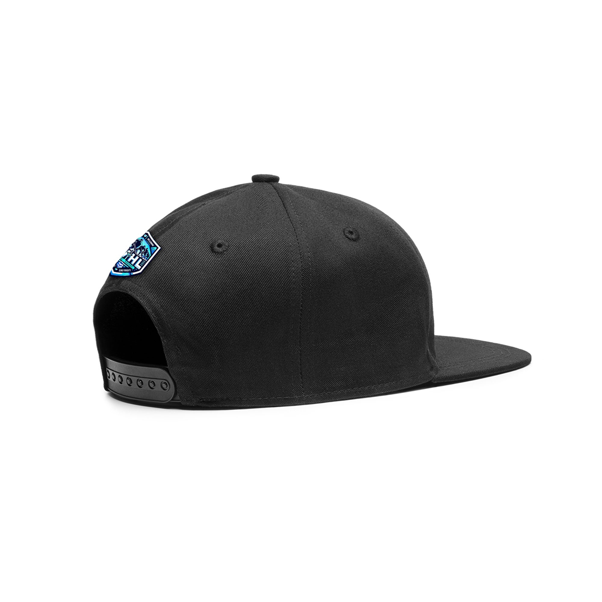 VVHL Black S7-Angry-Byrds-2 3D Puff Embroidery Flat Embroidery Baseball Cap
