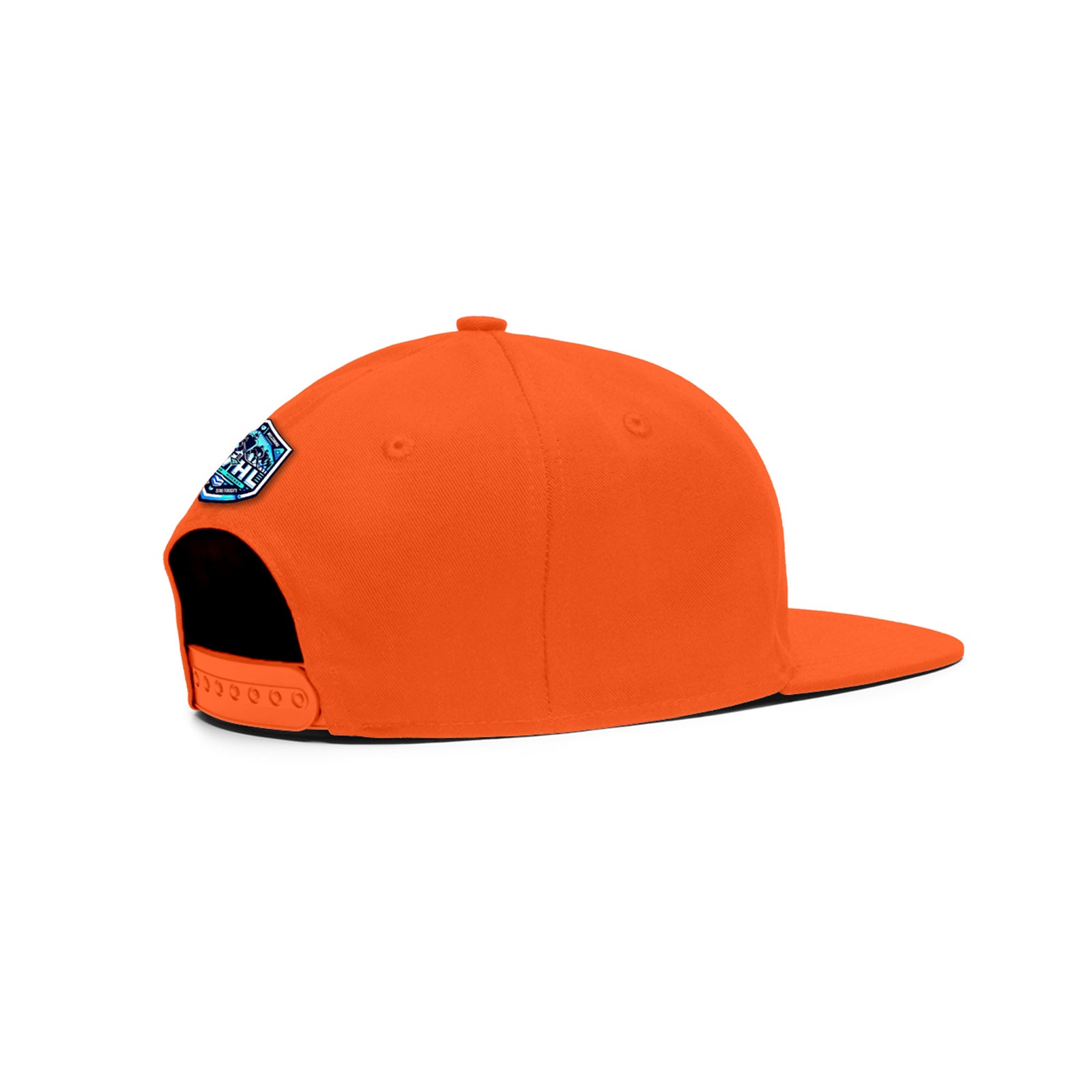 VVHL Orange S7-Bravehearts 3D Puff Embroidery Flat Embroidery Baseball Cap