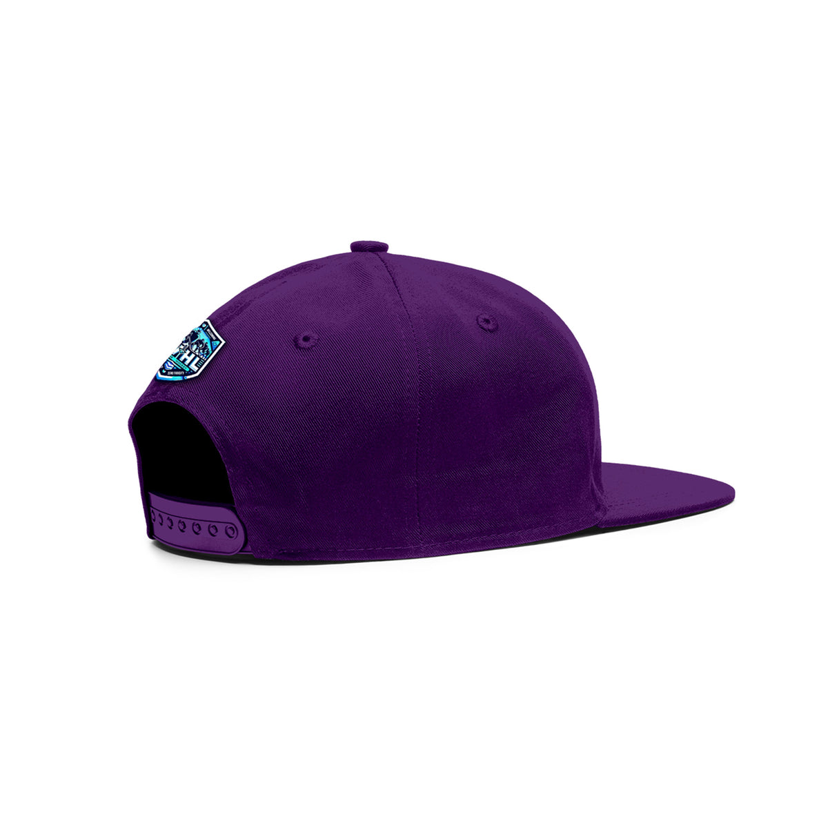 VVHL Purple S7-Portage-Moneyshots-1 3D Puff Embroidery Flat Embroidery Baseball Cap
