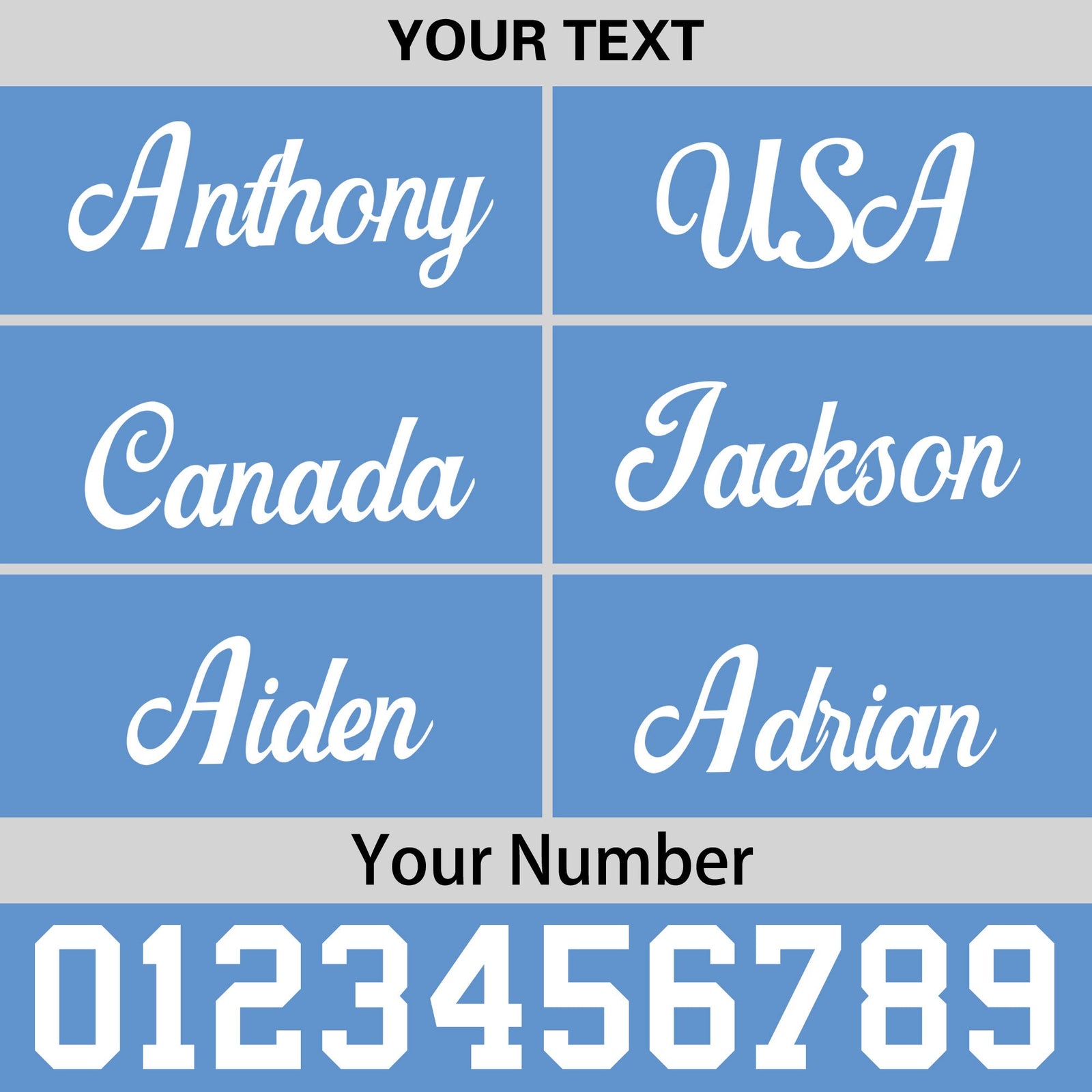 Custom Powder Blue 3D Puff Embroidery Flat Embroidery Casual Sport Baseball Cap