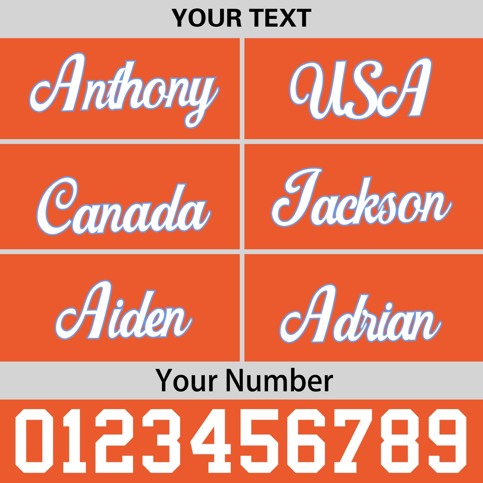 Custom Orange 3D Puff Embroidery Flat Embroidery Casual Sport Baseball Cap