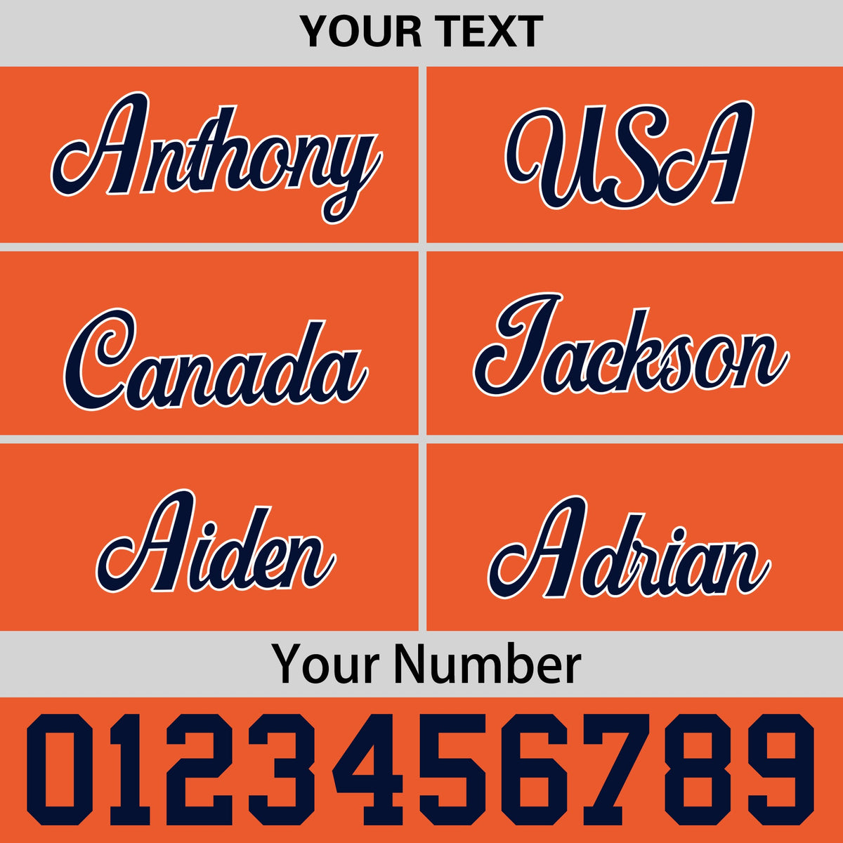 Custom Orange 3D Puff Embroidery Flat Embroidery Casual Sport Baseball Cap