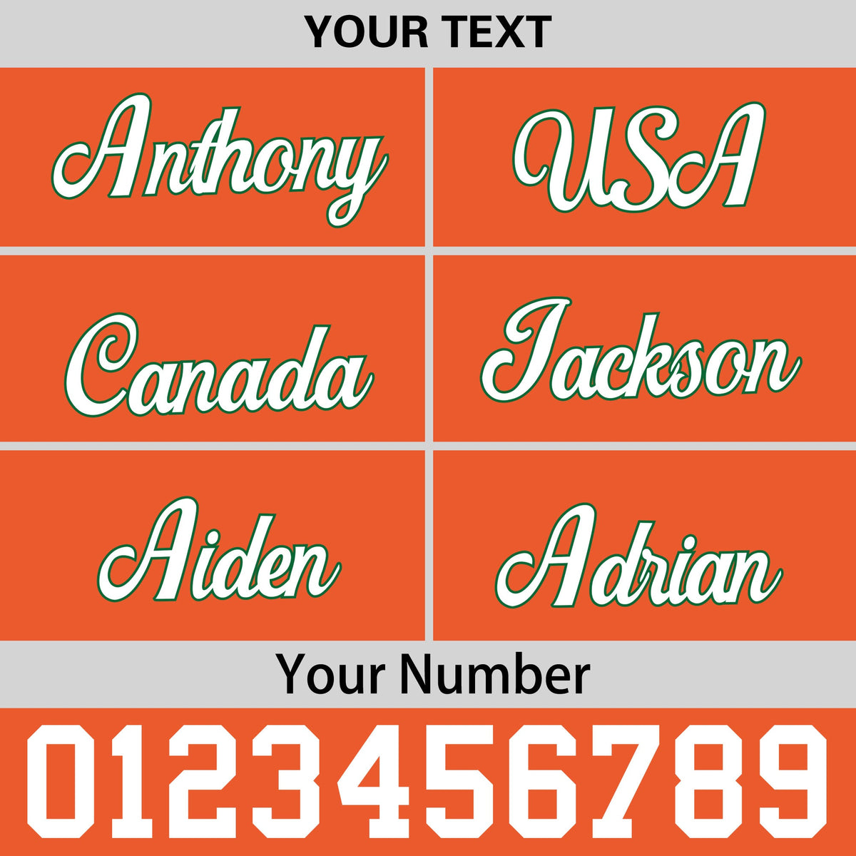 Custom Orange 3D Puff Embroidery Flat Embroidery Casual Sport Baseball Cap