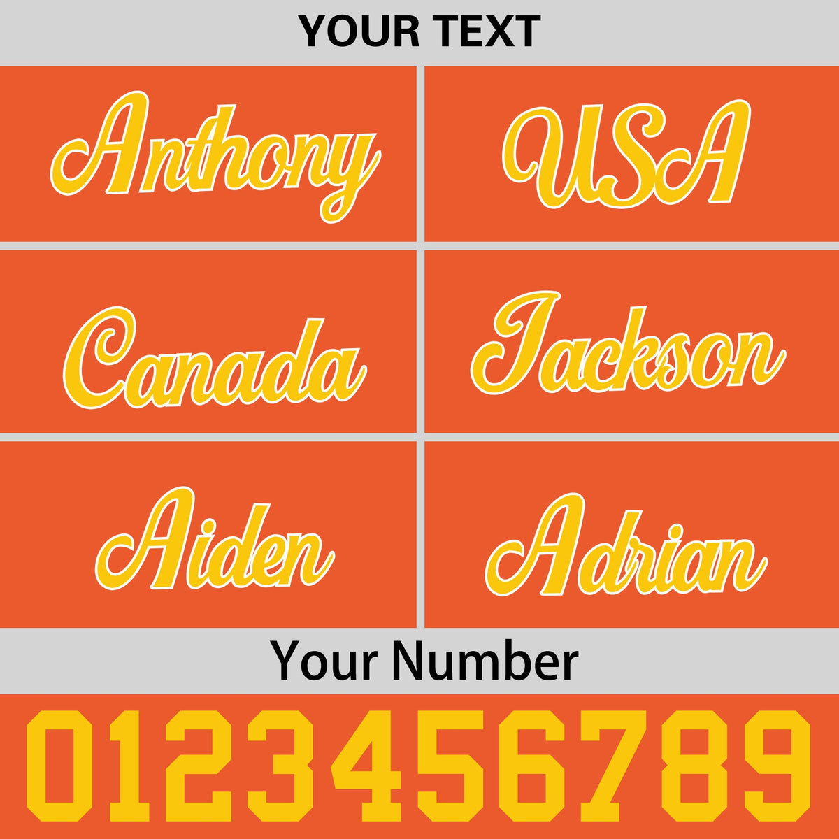 Custom Orange 3D Puff Embroidery Flat Embroidery Casual Sport Baseball Cap