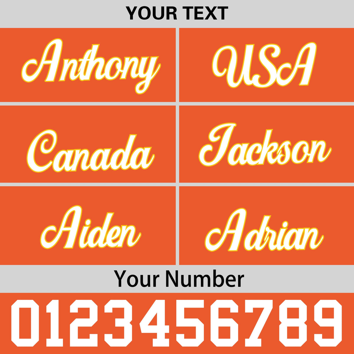 Custom Orange 3D Puff Embroidery Flat Embroidery Casual Sport Baseball Cap