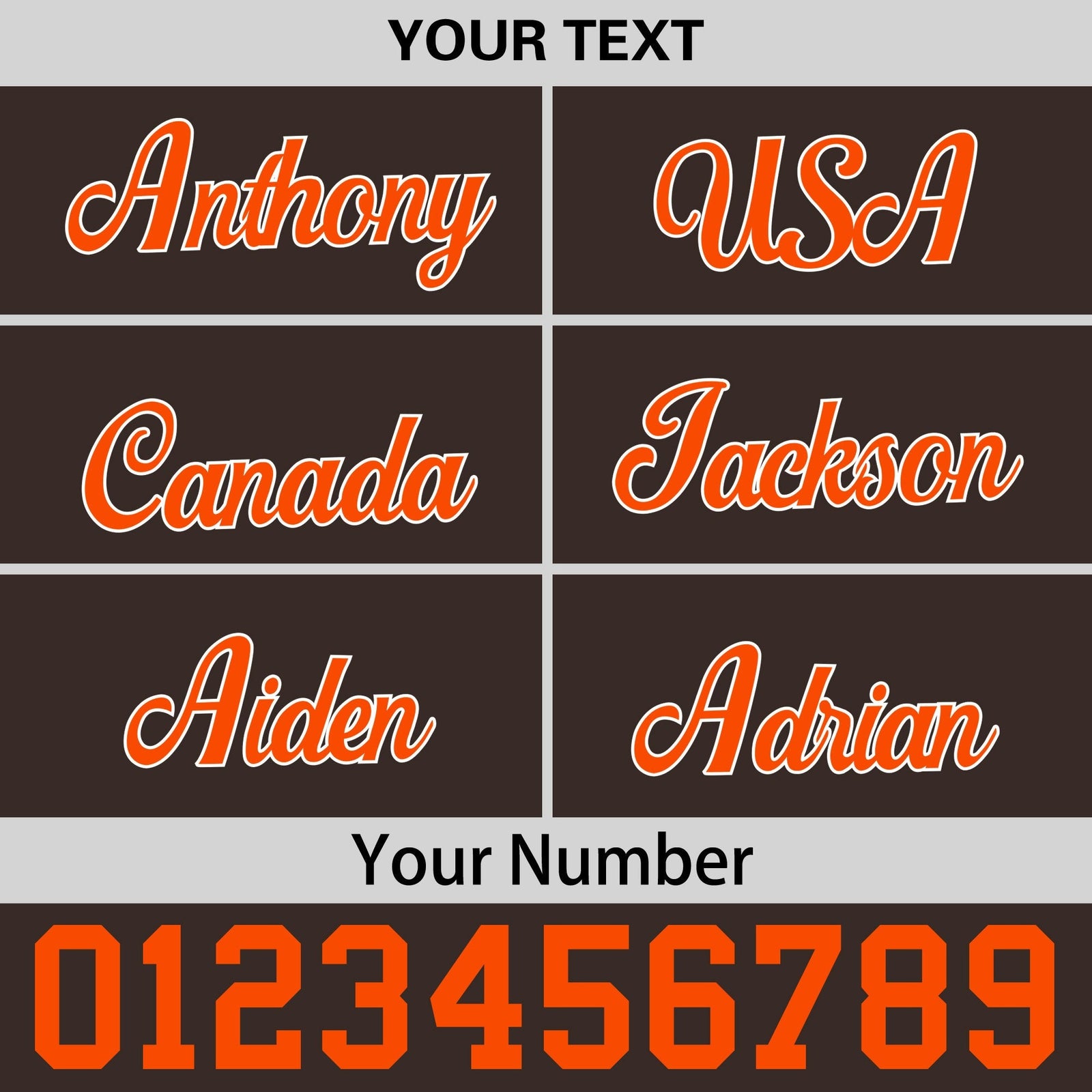 Custom Brown 3D Puff Embroidery Flat Embroidery Casual Sport Baseball Cap